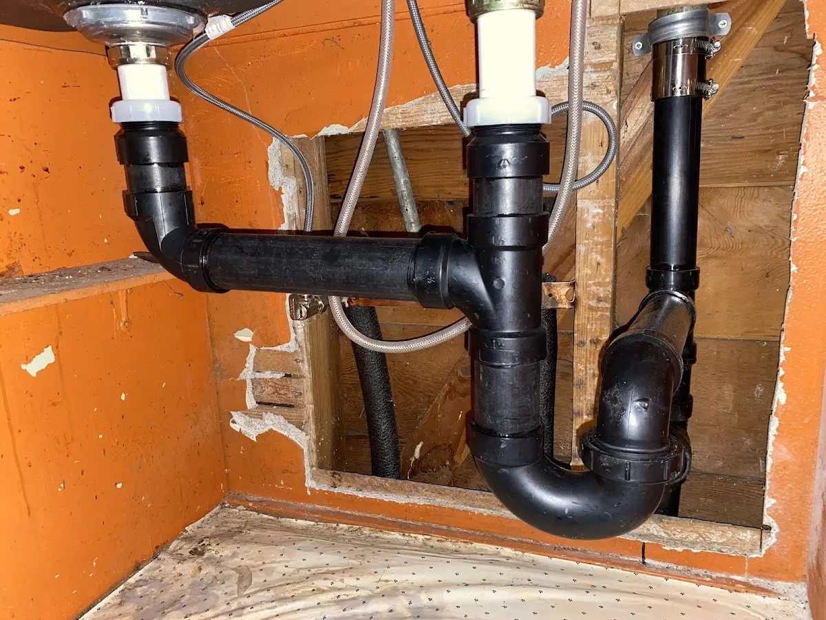 Professional Garbage Disposal Repair equipment and tools on the job in Eureka